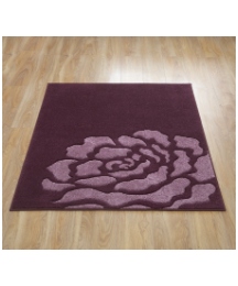 Carved Rose Rug