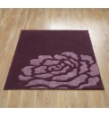 Carved Rose Rug