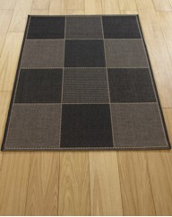 Checked Flatweave Runner & Rugs