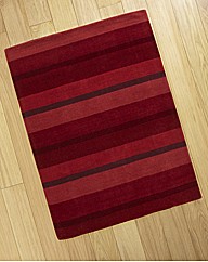 Striped Luxury Wool Rug