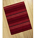 Striped Luxury Wool Rug