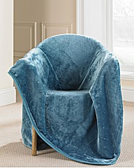 Faux Fur Throw by Catherine Lansfield