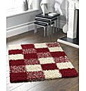 Caitlin Check Shaggy Rug