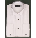 Double Two Wing Collar Dress Shirt