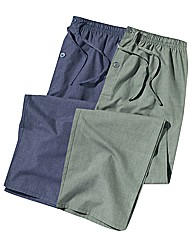 Premier Man Pack of 2 Pyjama Bottoms