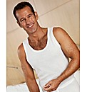 Premier Man Pack of 2 Eyelet Vests