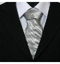 Double Two XL Woven Plain Tie - 67ins
