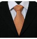 Double Two XL Woven Plain Tie - 67ins