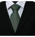 Double Two XL Woven Plain Tie - 67ins