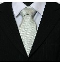 Double Two XL Woven Plain Tie - 67ins
