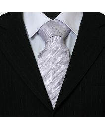 Double Two XL Woven Plain Tie - 67ins