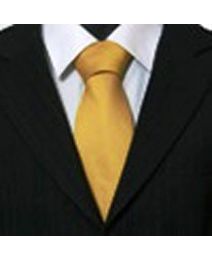 Double Two XL Woven Plain Tie - 67ins