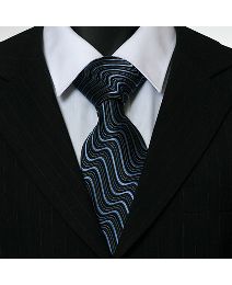 Knightsbridge Woven Wave Tie