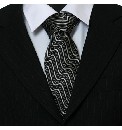 Knightsbridge Woven Wave Tie