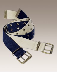 Southbay Pack of 2 Canvas Belts