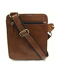 Leather Messenger Bag
