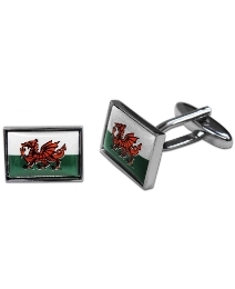 Pair of Welsh Dragon Cufflinks