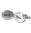 Pair of Wedding Best Man Cufflinks