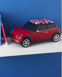 Mini Cooper CD Radio - Red Union Jack
