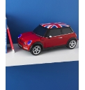 Mini Cooper CD Radio - Red Union Jack