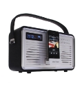 Retro DAB Radio with iPod Dock - Black