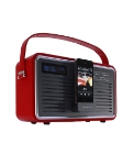 Retro DAB Radio with iPod Dock - Red