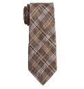 Kensington Check Woven Silk Tie