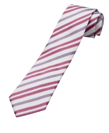 Sorrento Woven Stripe Silk tie