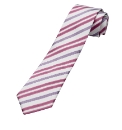 Sorrento Woven Stripe Silk tie