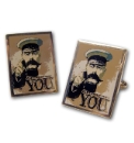 Pair of Your Country Needs You Cufflinks