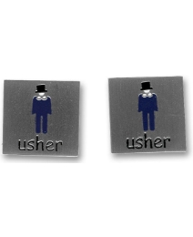 Pair of Usher Cufflinks