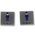 Pair of Usher Cufflinks