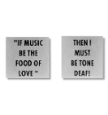 Pair of Music Cufflinks