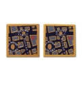 Pair of Map of London Cufflinks