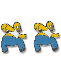 Pair of Homer Kiss My Butt Cufflinks