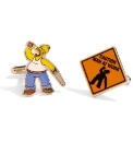 Pair of Homer Men at Work Cufflinks