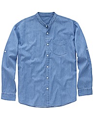 Southbay Denim Grandad Shirt Long