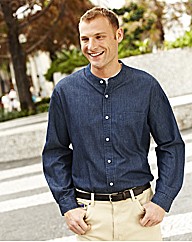 Southbay Denim Grandad Shirt Regular