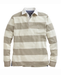 Farah Long Sleeve Rugby Polo Shirt