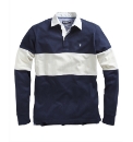 Farah Long Sleeve Rugby Polo Shirt