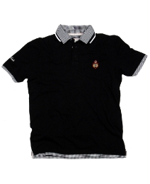 Grey Hawk Double Collar Polo Shirt