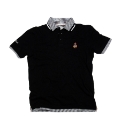 Grey Hawk Double Collar Polo Shirt