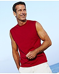 Premier Man Pack of 2 Muscle T-Shirts