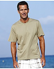 Premier Man Pack of 2 V Neck T-Shirts