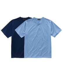 Premier Man Pack of 2 V Neck T-Shirts
