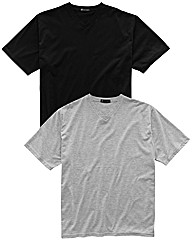Premier Man Pack of 2 V Neck T-Shirts