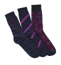 Pack of 3 Farah Jacquard Socks