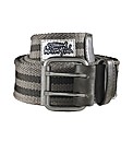 Weird Fish Striped Webbing Belt