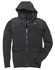 Duke Mighty Hooded Zip Through Knit