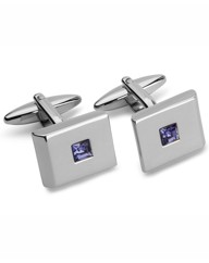 & City Crystal Cufflinks